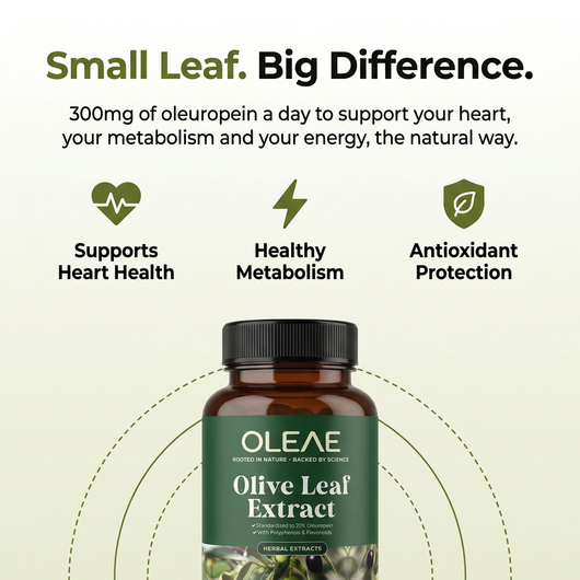 Olive Leaf Extract 1,500mg with 300mg Oleuropein